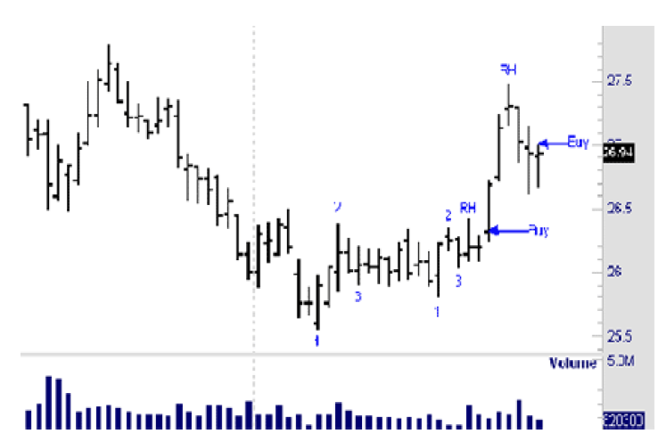 Joe Ross shares trading success with Traders Trick Entry and Ross Hook trading methods example trading education